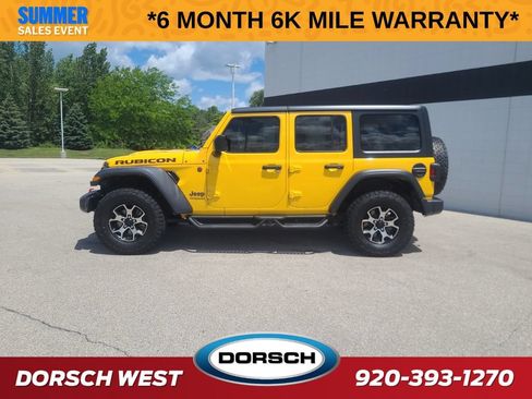 Used 2021 Jeep Wrangler Unlimited Rubicon AWD/4WD image 3