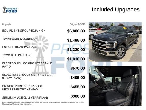 New 2026 Ford F150 Lariat w/ Equipment Group 502A High AWD/4WD image 39