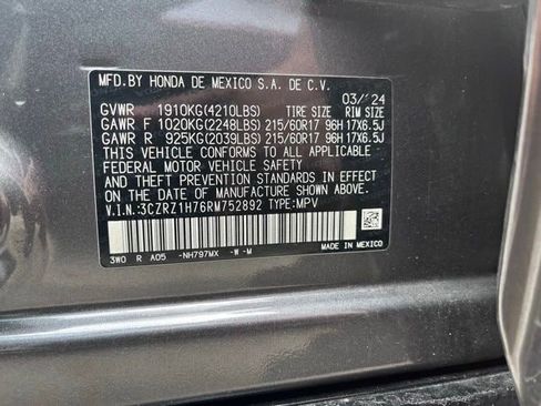 Used 2024 Honda HR-V EX-L image 14