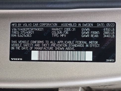 Used 2024 Volvo XC90 B6 Plus w/ Protection Package Premier image 23