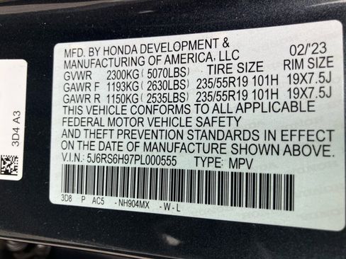 Certified 2023 Honda CR-V Sport Touring image 39