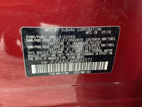 Used 2019 Subaru Forester Limited w/ Popular Package #3 image 32