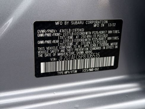 Certified 2023 Subaru Crosstrek 2.0i Premium image 38