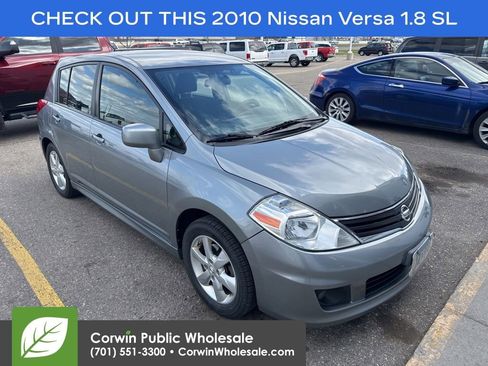 Used 2010 Nissan Versa Hatchback w/ Premium Pkg FWD image 1