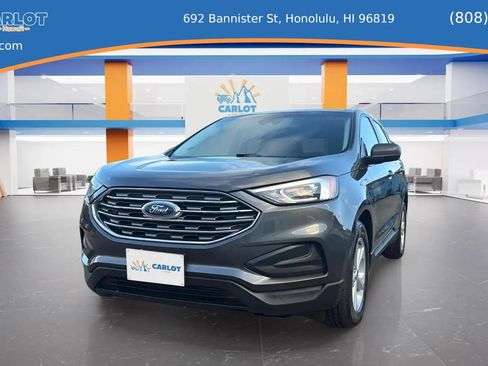 Used 2021 Ford Edge Titanium w/ Cargo Accessory Package FWD image 4