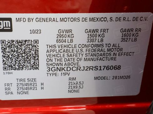 Certified 2024 Chevrolet Blazer EV RS AWD/4WD image 34