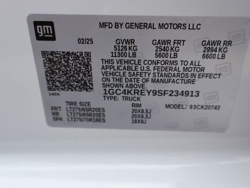 New 2025 Chevrolet Silverado 2500 High Country w/ Technology Package image 29