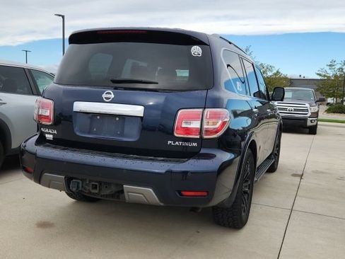 Used 2019 Nissan Armada Platinum w/ Captain's Chairs Package AWD/4WD image 2