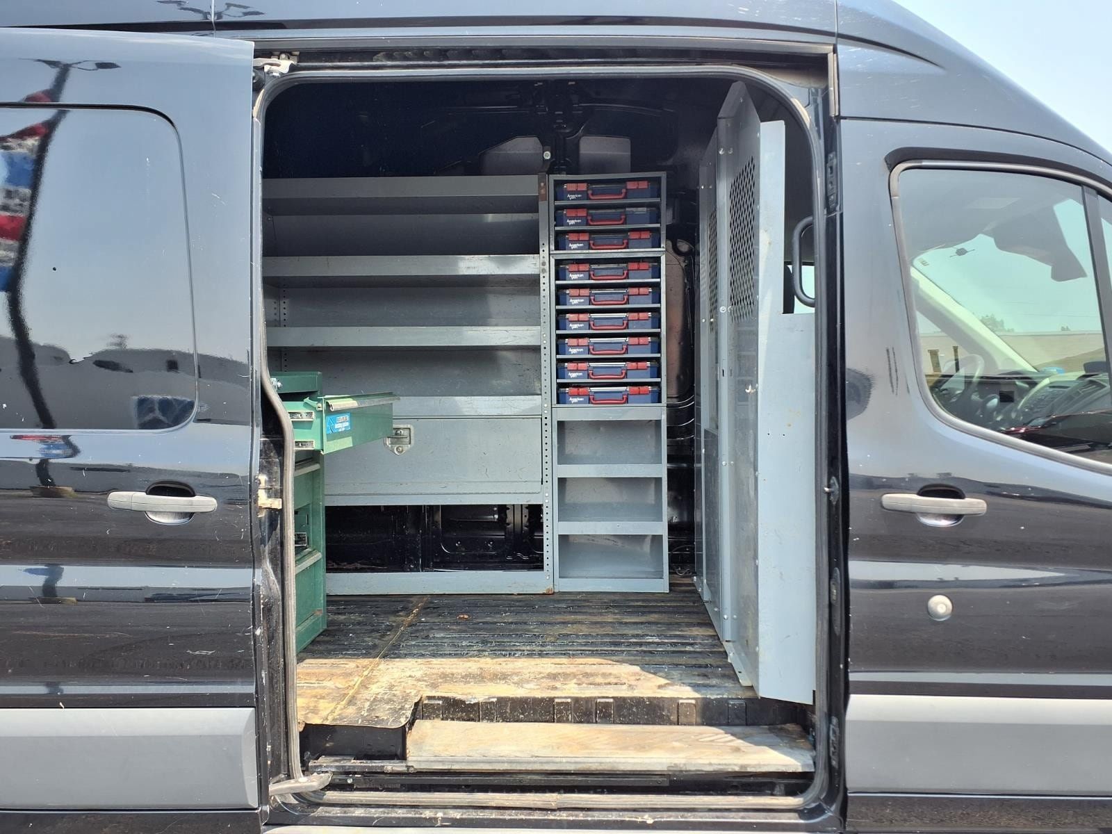 Used 2018 Ford Transit 350 148 High Roof Extended DRW RWD image 14