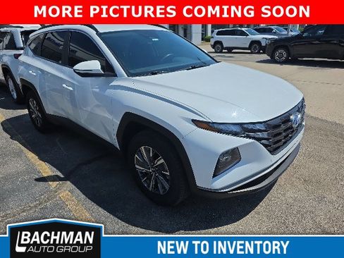 Certified 2022 Hyundai Tucson Blue w/ Cargo Package AWD/4WD image 2