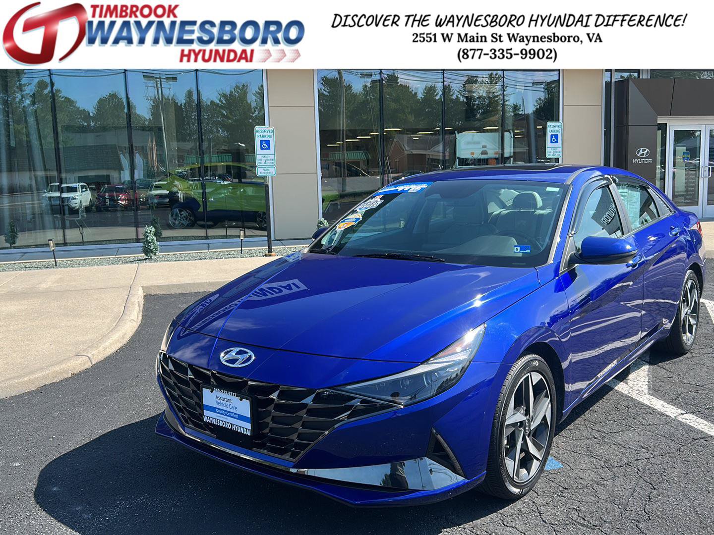 Certified 2023 Hyundai Elantra Limited w/ Cargo Package FWD image 1