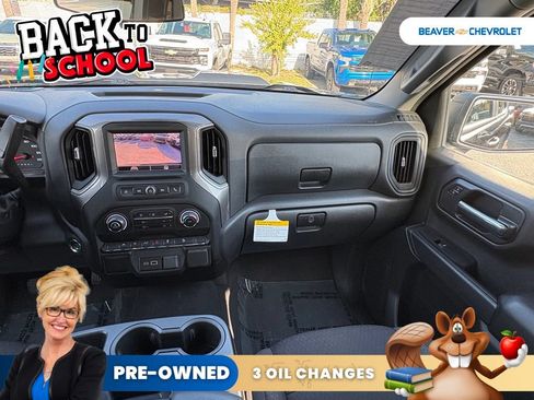 Used 2025 Chevrolet Silverado 1500 Custom Trail Boss w/ Dark Appearance Package AWD/4WD image 17