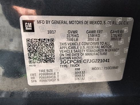 Used 2018 Chevrolet Silverado 1500 LT w/ All Star Edition RWD image 33