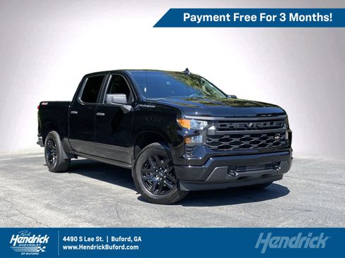 Used 2024 Chevrolet Silverado 1500 Custom AWD/4WD image 1