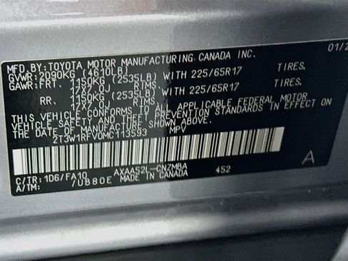 Used 2021 Toyota RAV4 XLE FWD image 12