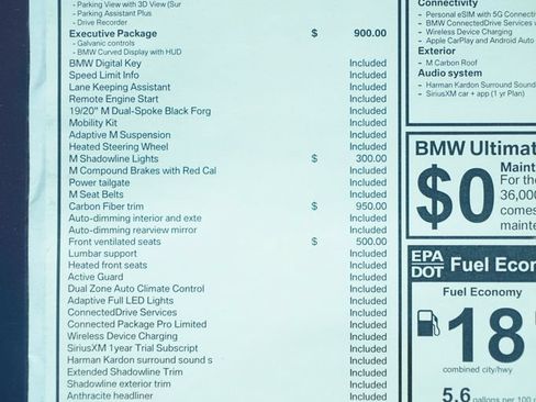 New 2027 BMW M4 xDrive Competition AWD/4WD image 9