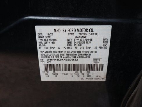 Certified 2022 Ford Edge Titanium image 41