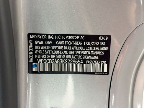 Certified 2019 Porsche 718 Boxster GTS image 18