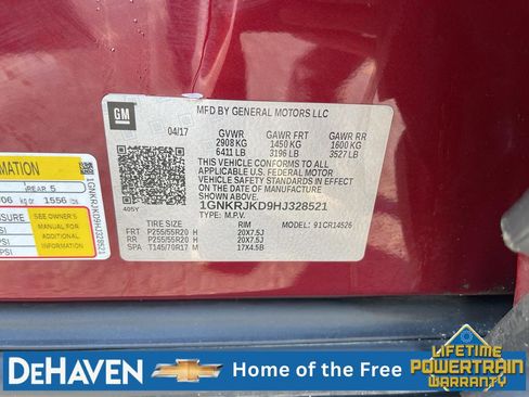 Used 2017 Chevrolet Traverse Premier FWD image 30