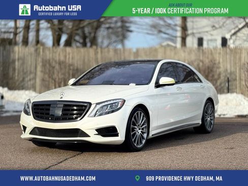 Used 2016 Mercedes-Benz S 550 4MATIC Sedan image 1