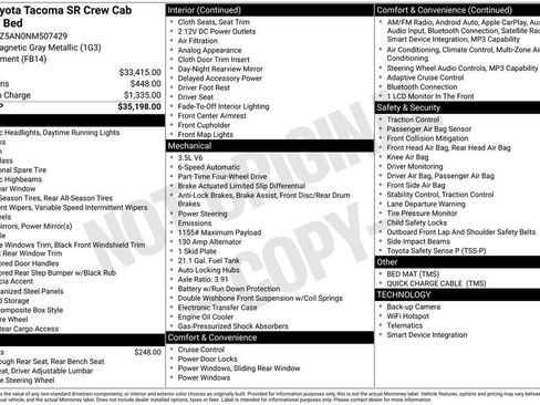 Used 2022 Toyota Tacoma SR image 25