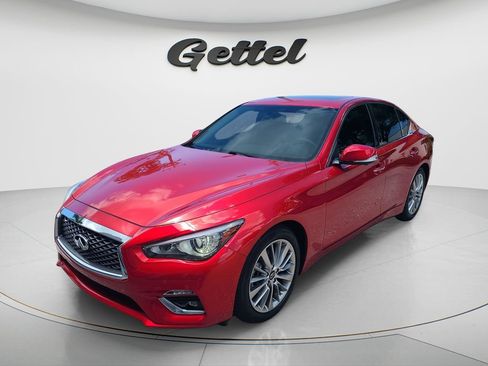 Used 2023 INFINITI Q50 Luxe w/ Cargo Package RWD image 1