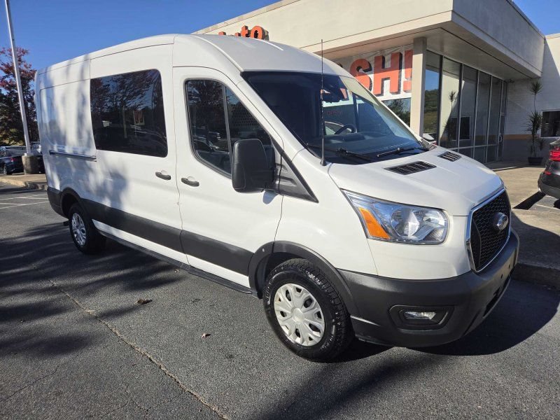 Used 2022 Ford Transit 350 Medium Roof w/ Exterior Upgrade Package RWD image 1