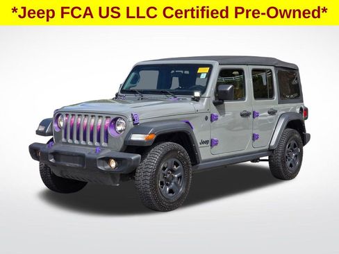 Used 2023 Jeep Wrangler Unlimited Sport AWD/4WD image 2