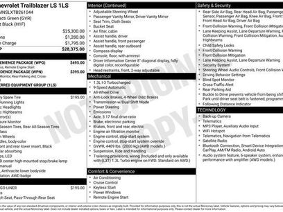 New 2026 Chevrolet TrailBlazer LS w/ LS Convenience Package