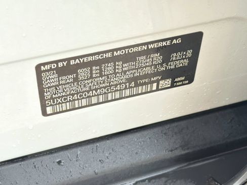 Used 2021 BMW X5 sDrive40i w/ Premium Package 2 RWD image 45
