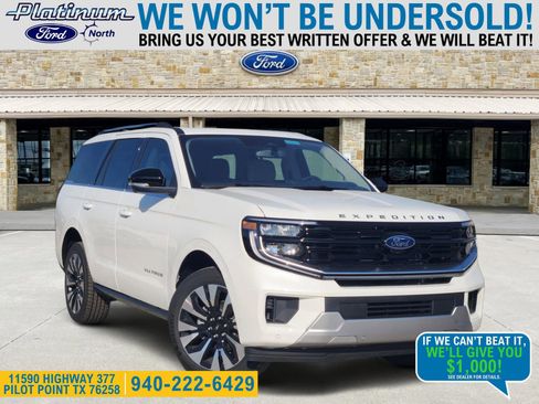 New 2025 Ford Expedition Platinum w/ Platinum Ultimate Package image 1