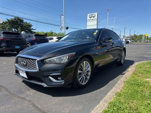 Used 2023 INFINITI Q50 Luxe w/ Cargo Package AWD/4WD image 3