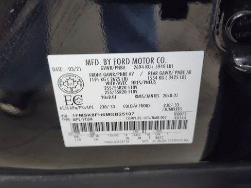 Used 2021 Ford Explorer Limited image 49