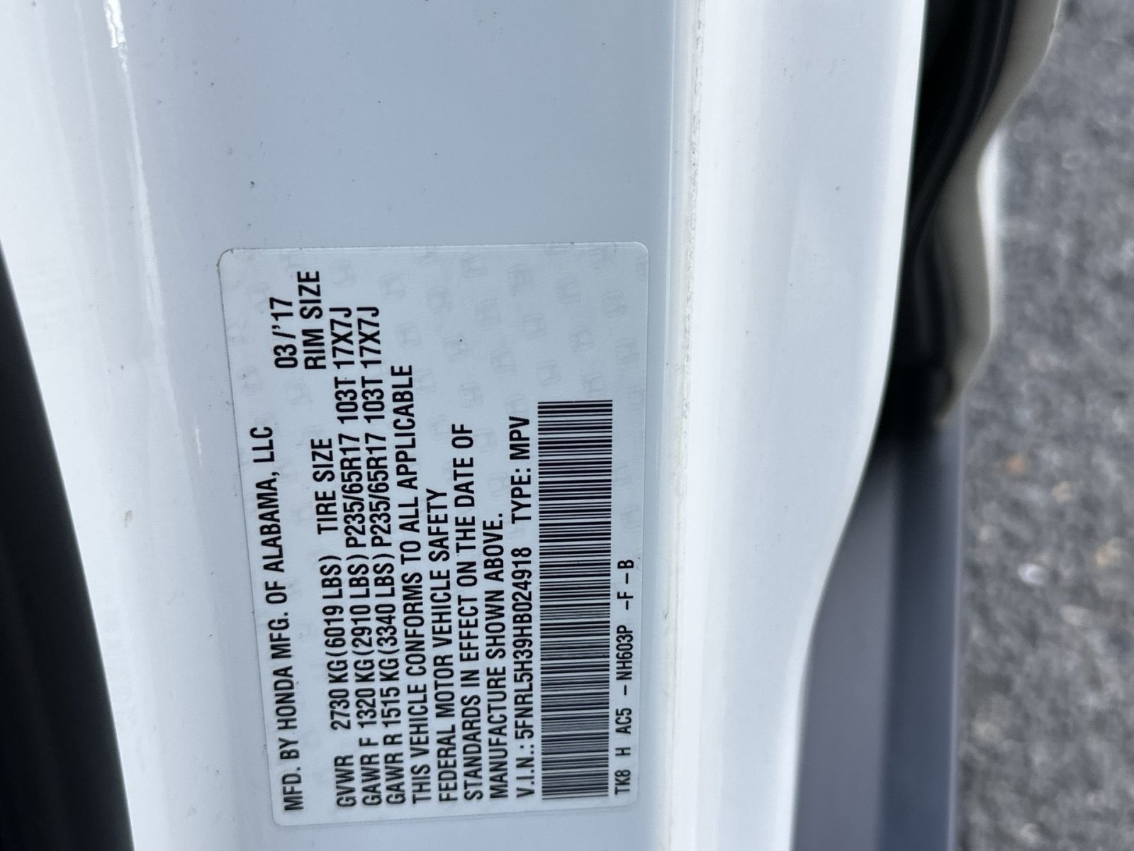 Used 2017 Honda Odyssey SE image 28