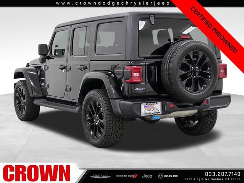 Certified 2022 Jeep Wrangler Unlimited Sahara w/ Safety Group AWD/4WD image 5