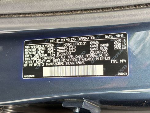 Used 2020 Volvo XC60 T5 Inscription w/ Protection Package FWD image 20