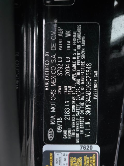 Used 2019 Kia Forte S w/ S Premium Package FWD image 3