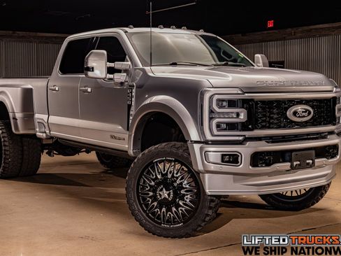 Used 2023 Ford F450 Platinum w/ Snow Plow Prep Package image 1