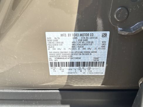 New 2026 Ford Explorer Tremor w/ Tremor Ultimate Package AWD/4WD image 31