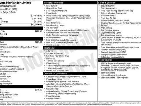 Used 2011 Toyota Highlander Limited w/ Tow Pkg AWD/4WD image 10