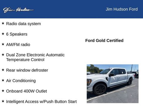 Certified 2023 Ford F150 XLT w/ Equipment Group 302A High AWD/4WD image 13