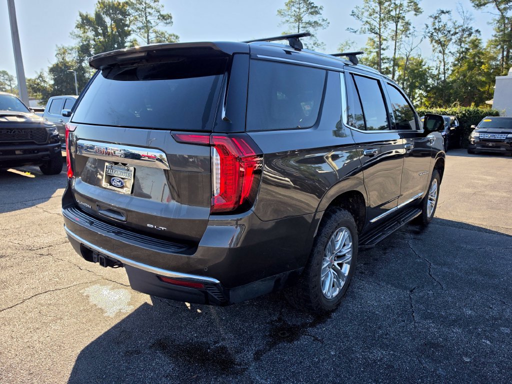 Used 2021 GMC Yukon SLT w/ SLT Premium Package RWD image 3