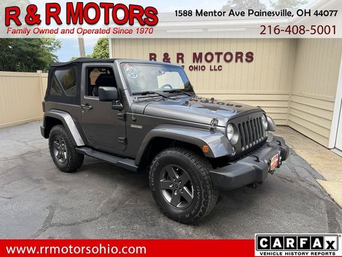 Used 2016 Jeep Wrangler Sport AWD/4WD image 1