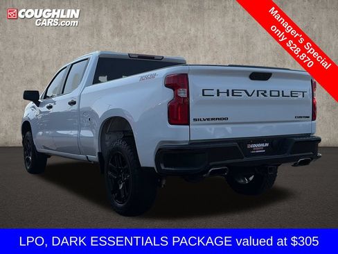 Used 2021 Chevrolet Silverado 1500 Custom Trail Boss w/ Safety Confidence Package AWD/4WD image 6
