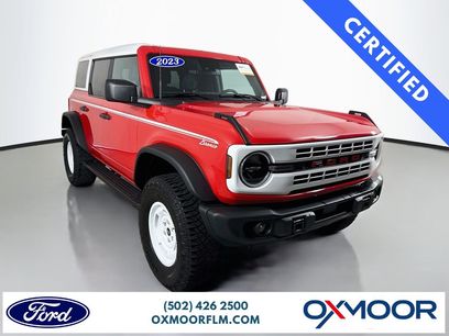 Certified 2023 Ford Bronco Heritage Edition