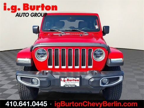 Used 2022 Jeep Wrangler Unlimited Sahara w/ LED Lighting Group image 2