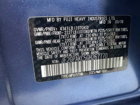 Used 2016 Subaru Crosstrek 2.0i Limited image 21