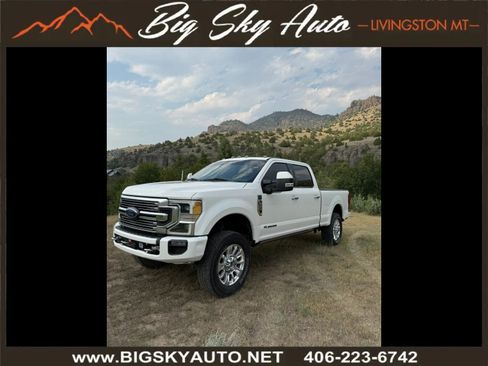 Used 2022 Ford F350 Limited w/ FX4 Off-Road Package AWD/4WD image 1