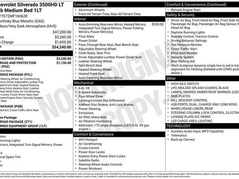 Used 2021 Chevrolet Silverado 3500 LT w/ All Star Edition AWD/4WD image 24