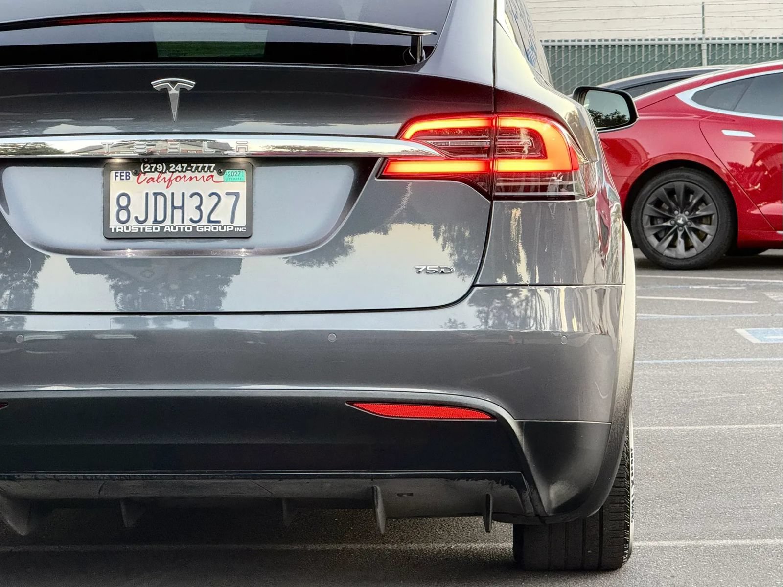 Used 2019 Tesla Model X 75D AWD/4WD image 13